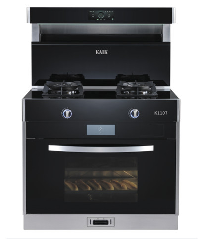 K1007双彩屏集成灶-蒸烤箱